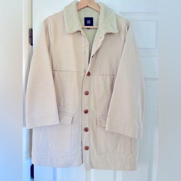 Ilana Kohn Cream Utility Jacket - Picture 1 of 2
